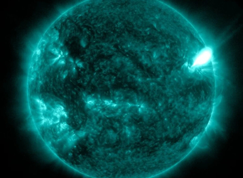NASA: Κατέγραψε ισχυρή ηλιακή έκρηξη