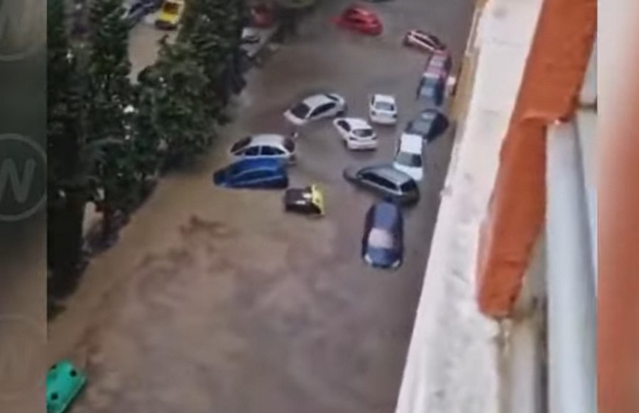 Ισπανία: Συγκλονιστικές εικόνες – Πλημμύρες σάρωσαν τη Σαραγόσα [Βίντεο]